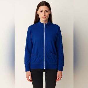 Zenergy By Chico's Blue Jacket Size 2